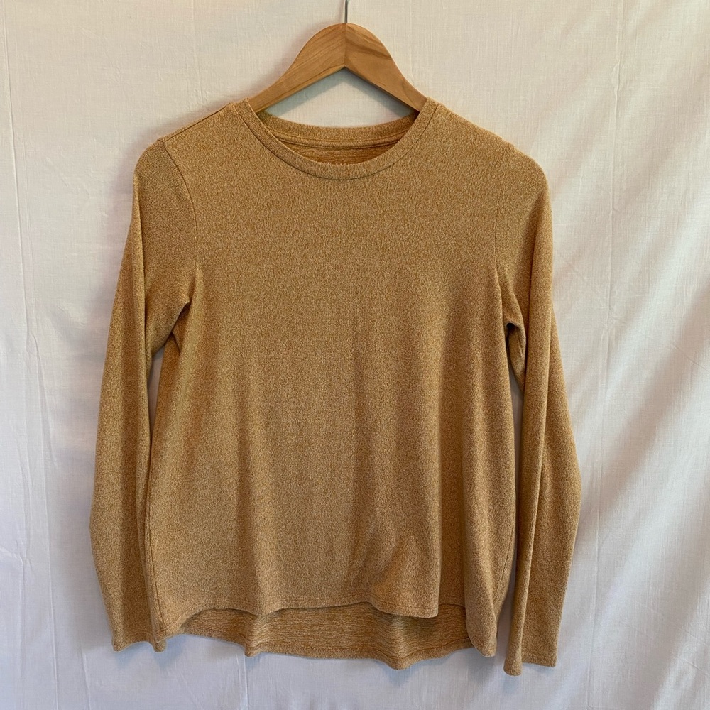 Small Mustard Plush Long Sleeve